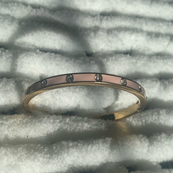 Kate Spade pink gold bangle sparkle - Picture 6 of 10
